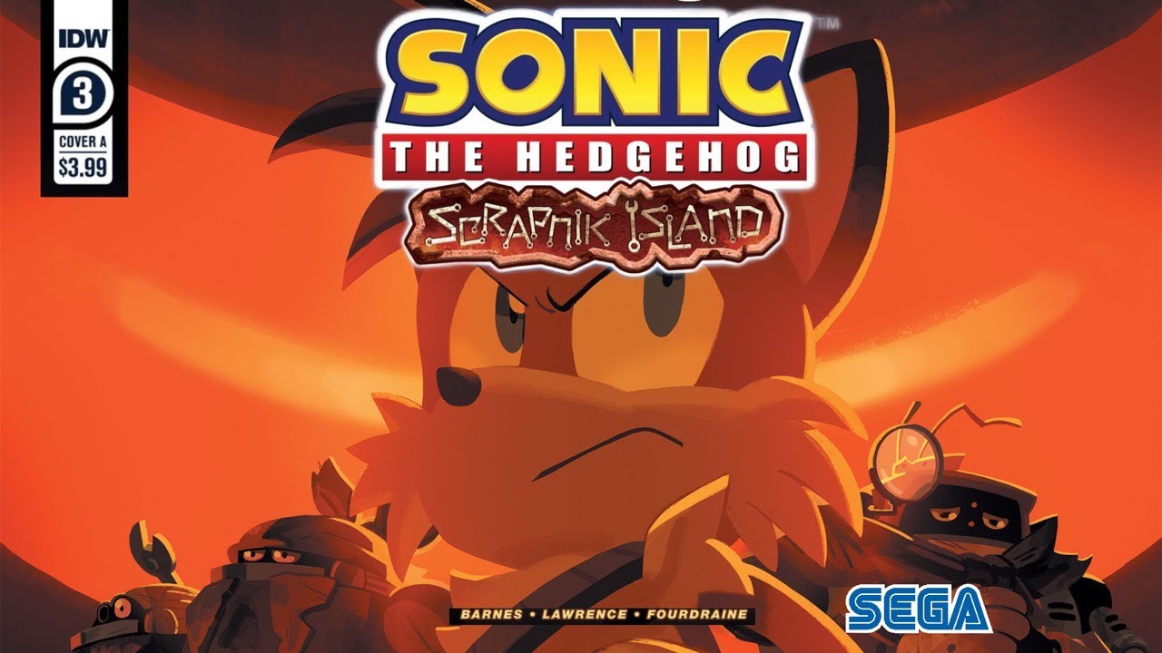 IDW Sonic Scrapnik Island Issue #3
