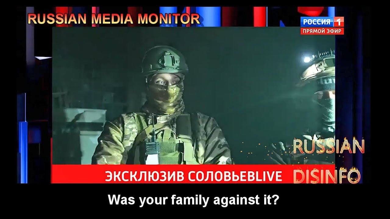 Russian state TV shows footage of Dmitry Peskov's son