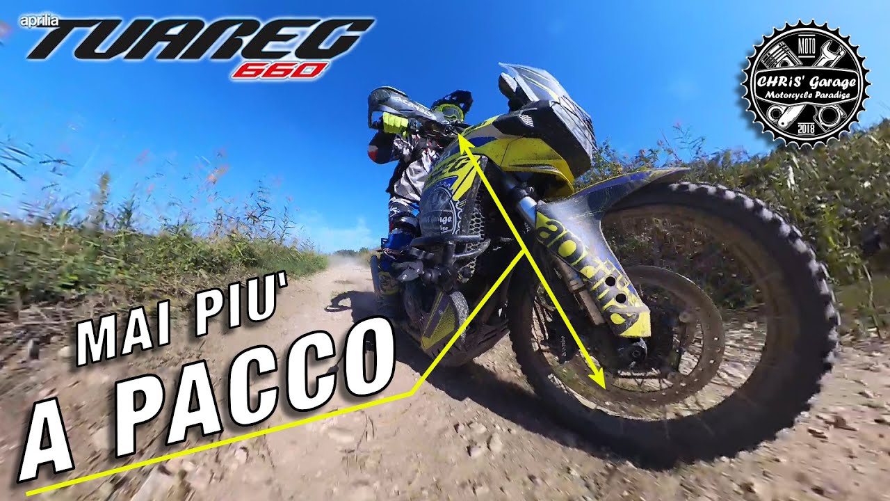 TUAREG 660: Le Molle che non mollano... upgrade Low Cost FORCELLA ANTERIORE