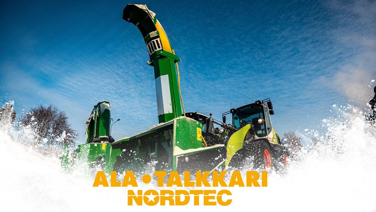 Lumen lastausta Ala-Talkkari Nordtec-poikittaisruuvilingoilla