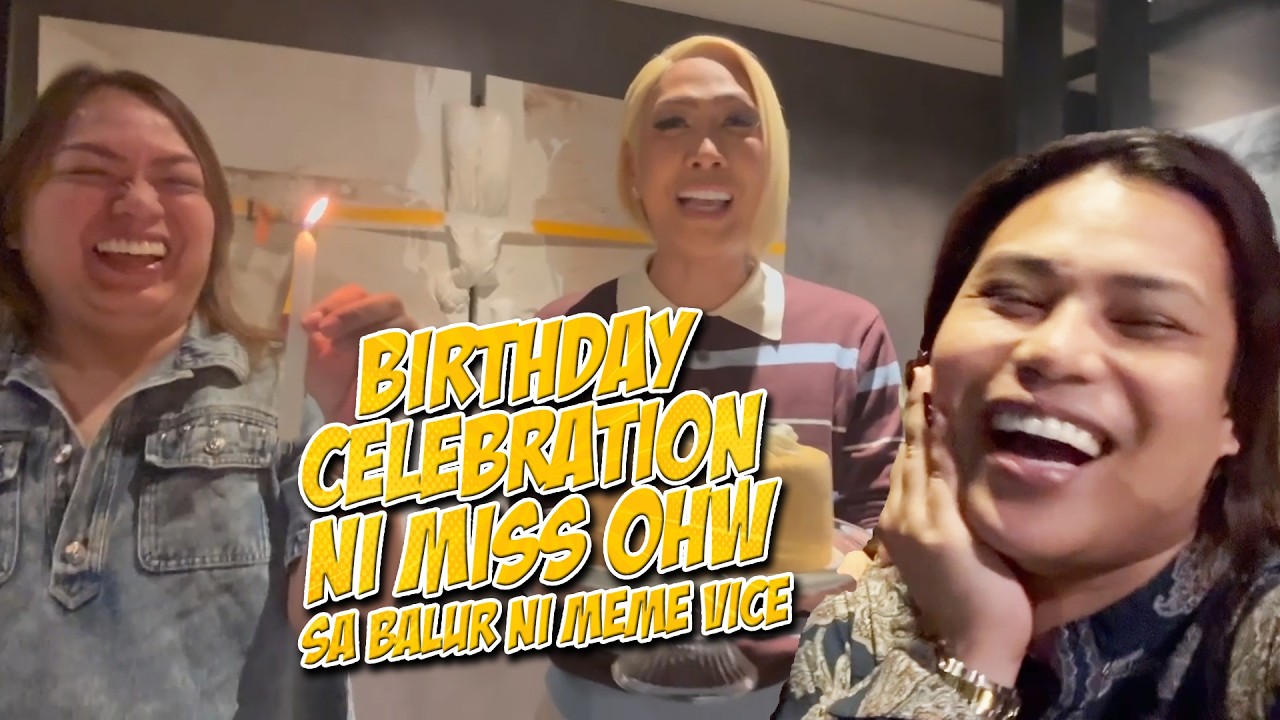 BIRTHDAY DINNER PARTY NI MS OHW SA BALUR NI VICE GANDA | PETITE DI NAGPAKABOG! | TAMMY BROWN