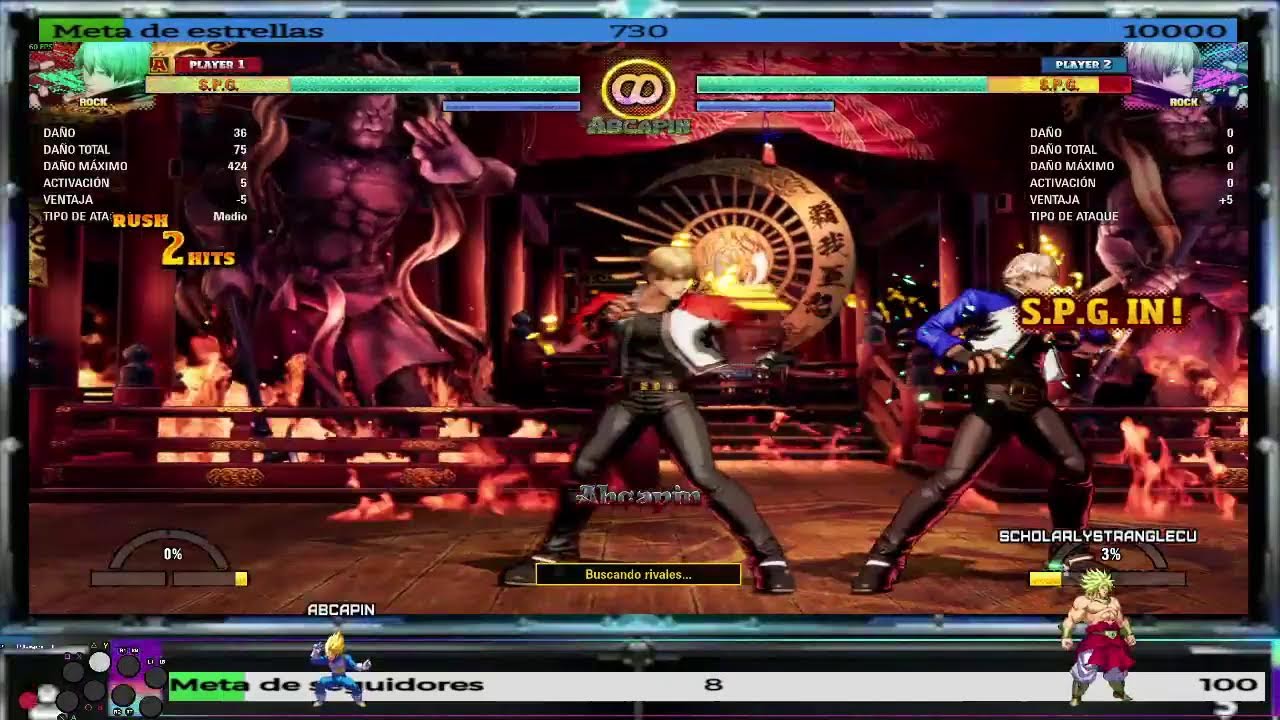 retas kof o fornite o garou cotw