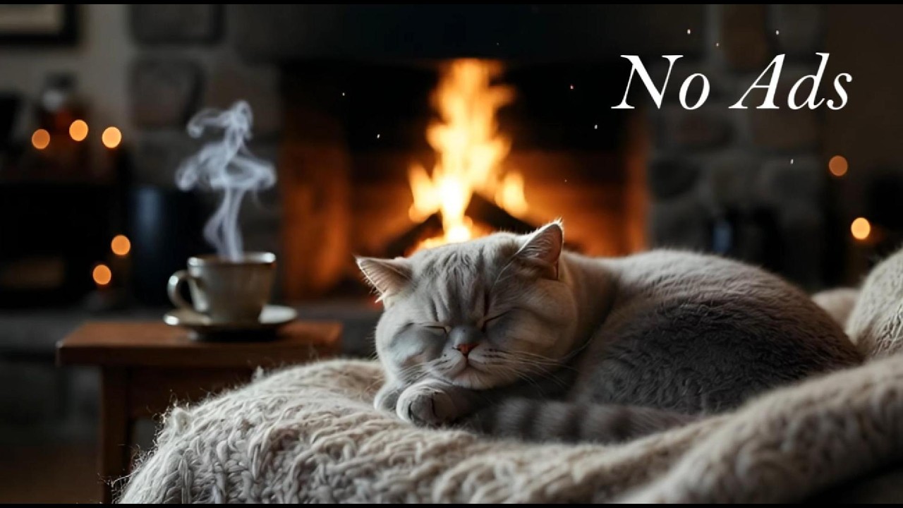 🐱 Soothing Cat Music for Fireworks Anxiety 🎵 Calm Sounds to Reduce Fear & Stress 🌿