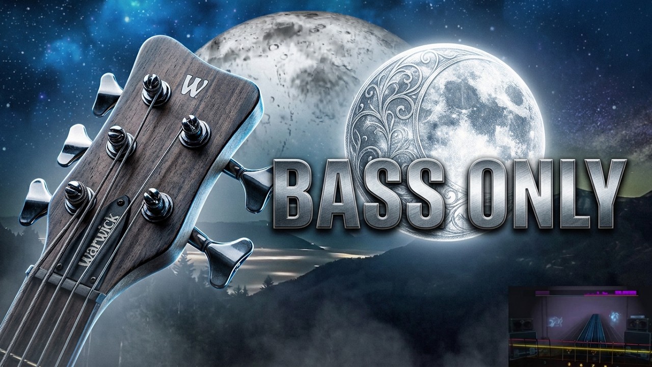 NIGHTWISH-Moondance(CDLC) (bass) Rocksmith 2014 - Remastered (Gameplay)