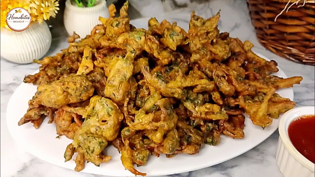 Crispy Pakora Recipe | Ramadan Special Vegetable Pakora | Homebites Delight