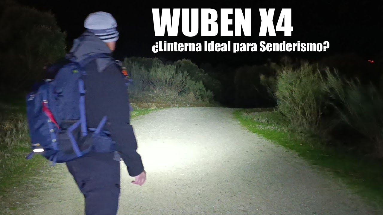 🥾💡 WUBEN X4 para senderismo – ¿la linterna ideal para tus rutas? #wuben 