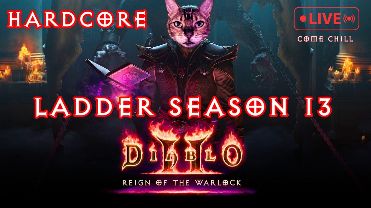 Hardcore - LADDER 13 , TZ Jumping and Herald Hunting - Diablo 2 Resurrected