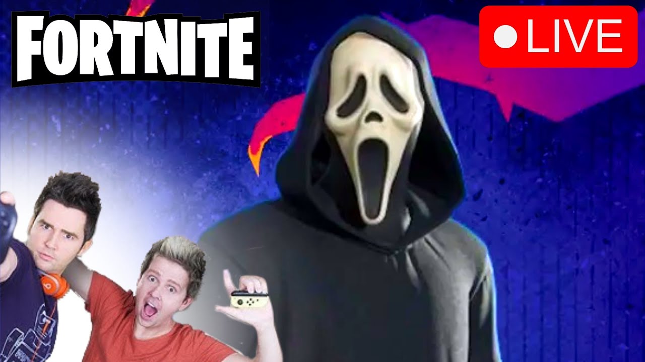 LIVE Playing Fortnite! Ghost Face from SCREAM in Item Shop!