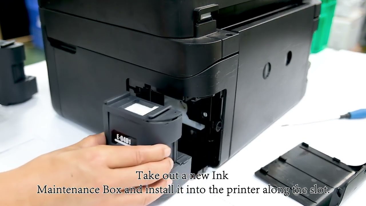 How to Change Maintenance Box of Epson Ink Tank Printers