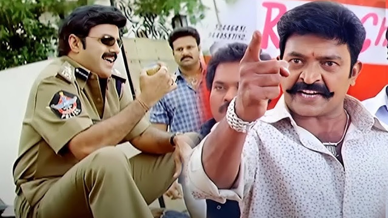 Balakrishna & Rajasekhar Goosebump Action Scene | Telugu Balakrishna Superhit Action Movie Scene