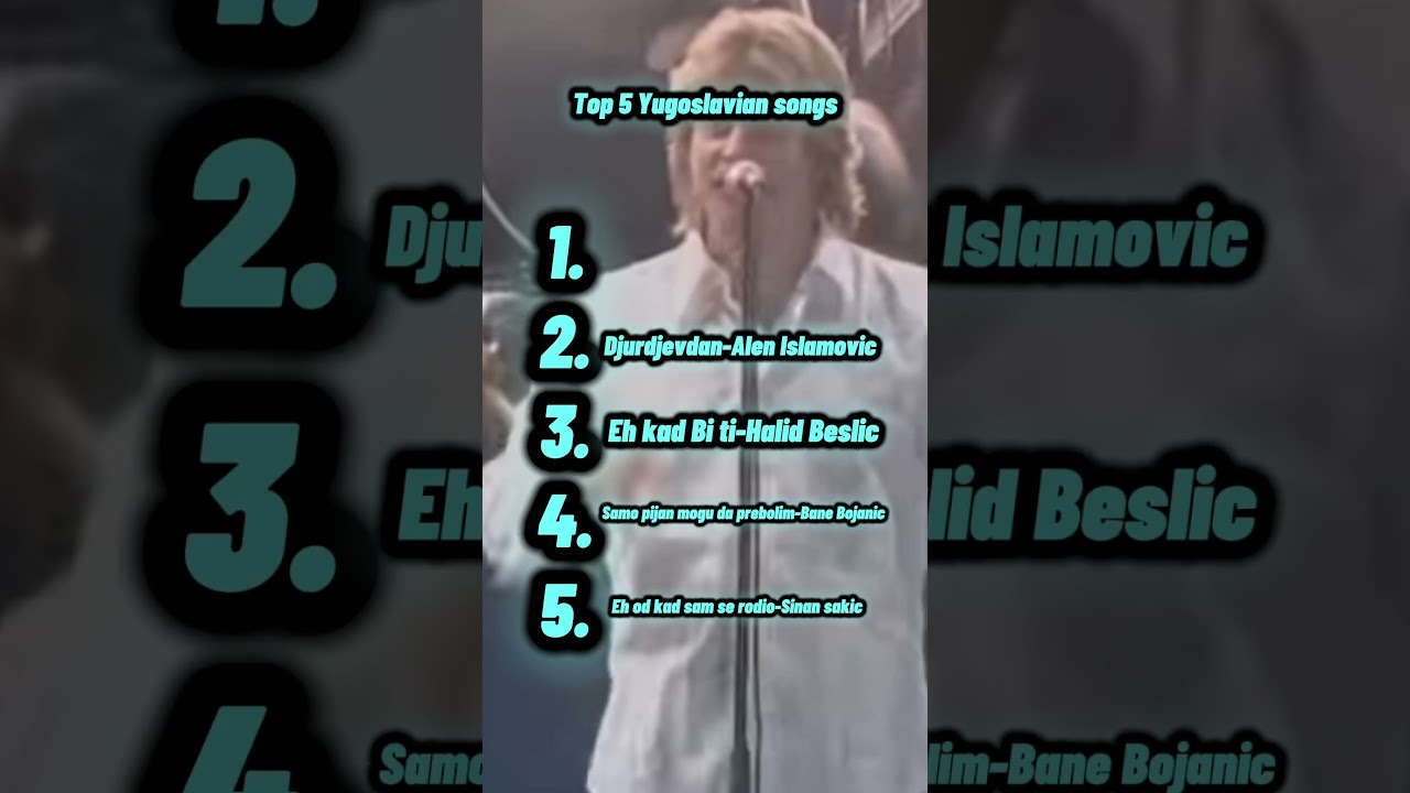 Top 5 Yugoslavian songs #balkansongs #balkan #yugoslavia #yugoslavian