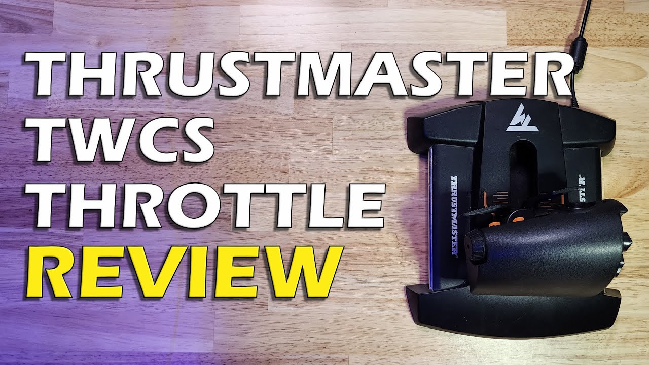 Thrustmaster TWCS Throttle Controller Review: Best Flight Simulator Throttle Controller?