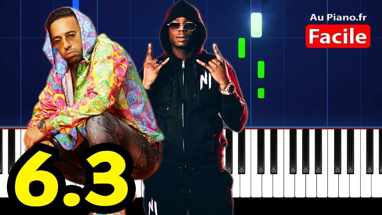 Naps (feat. Ninho) - 6.3 - Carré Vip - Piano Cover Tutorial Paroles (Aupiano.fr)