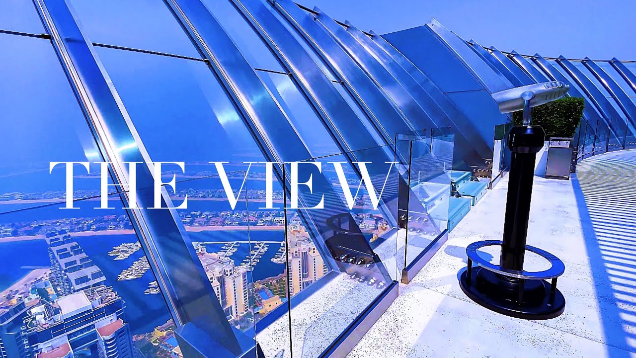 [4K] The View at The Palm - One of Dubai&rsquo;s best attractions 🇦🇪
