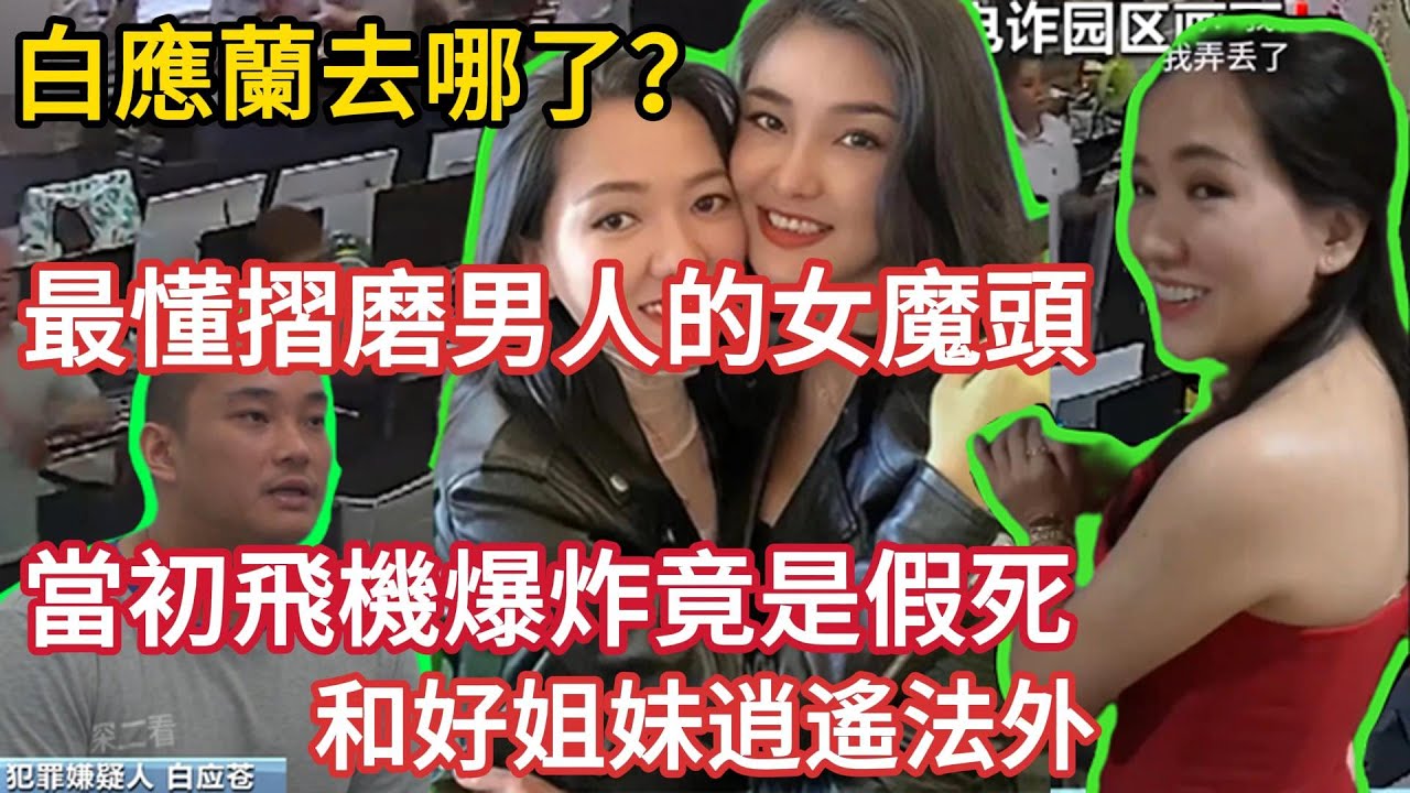 【必看】白應蘭去哪了？好一招金蟬脫殼，當初飛機爆炸竟是假死！和好姐妹魏榕逍遙法外。#X調查#wayne調查
