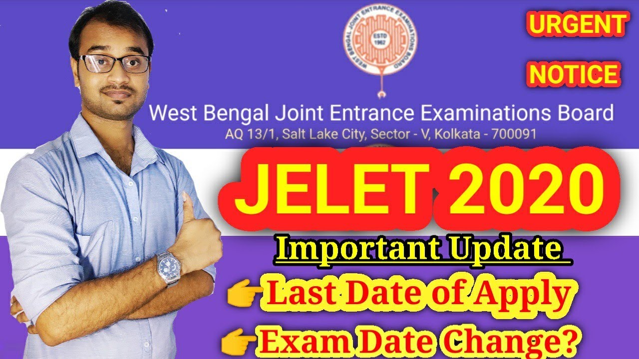JELET 2020 apply date extended upto 30th of April 2020 due to lock down