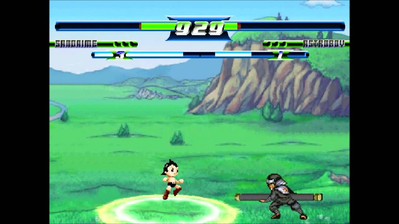 Mugen battle tournament 01 sandaime vs astroboy