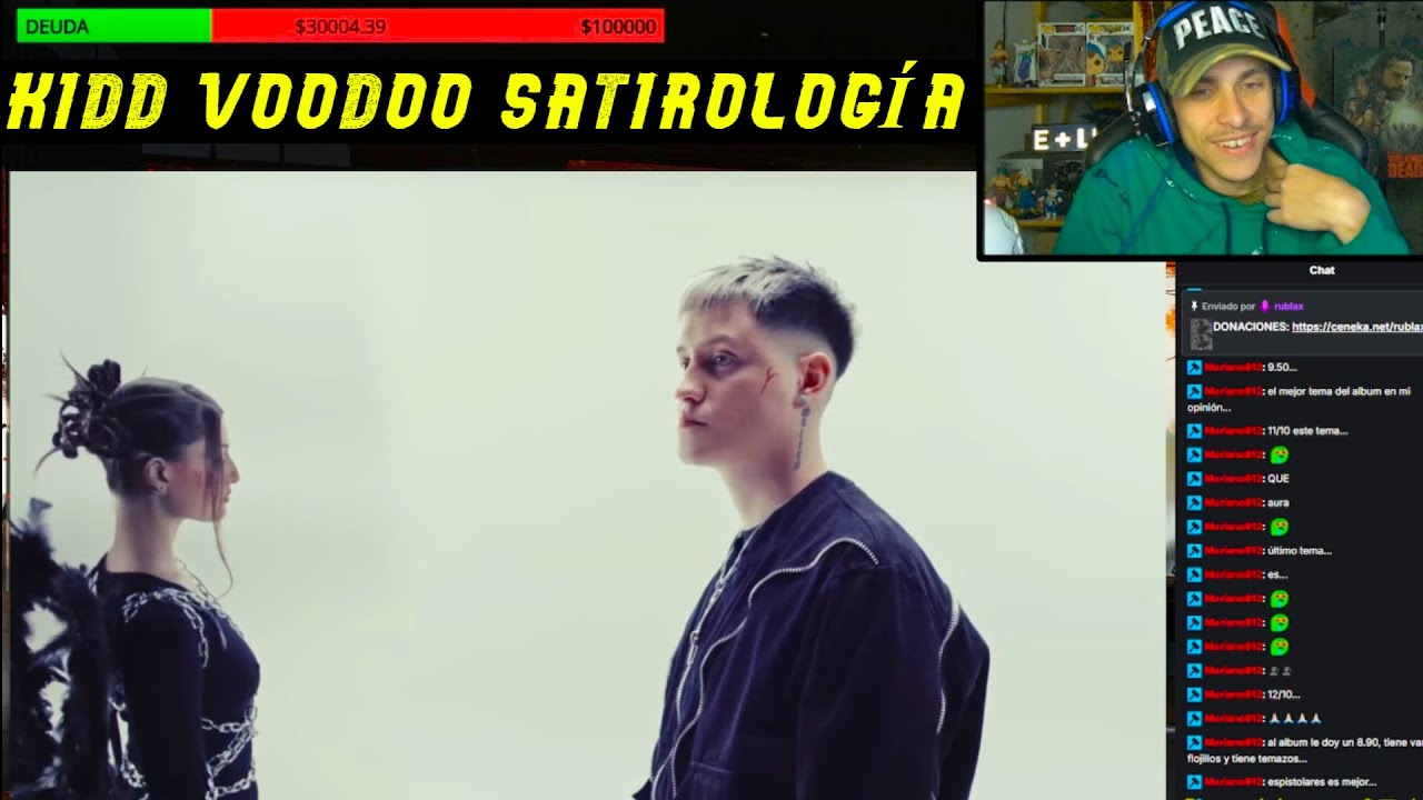 KIDD VOODOO - SATIROLOG&Iacute;A (DELUXE EDITION) (ALBUM COMPLETO) REACCION #kiddvoodoo