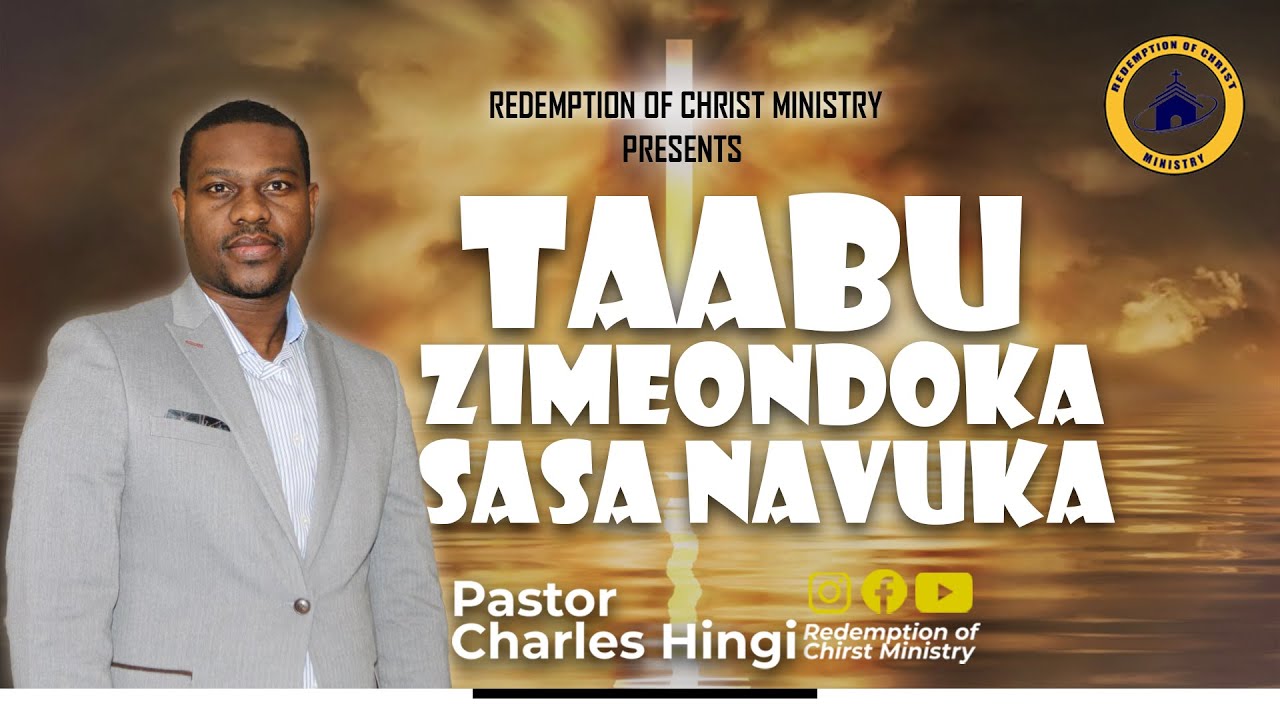 LIVE: TAABU ZIMEONDOKA SASA NAVUKA - PASTOR CHARLES HINGI