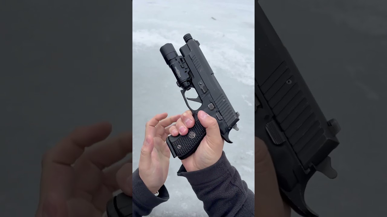 Alittle P226 Action  with the Gray Guns internals and SureFire X300