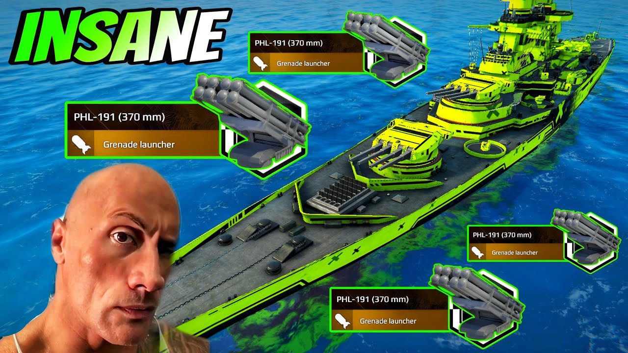 Alsace With 4x PHL-191 (370 mm)🔥Insane Firepower 💥- Modern Warships 