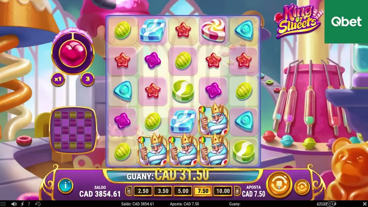 Huge Multi win on King of Sweets!