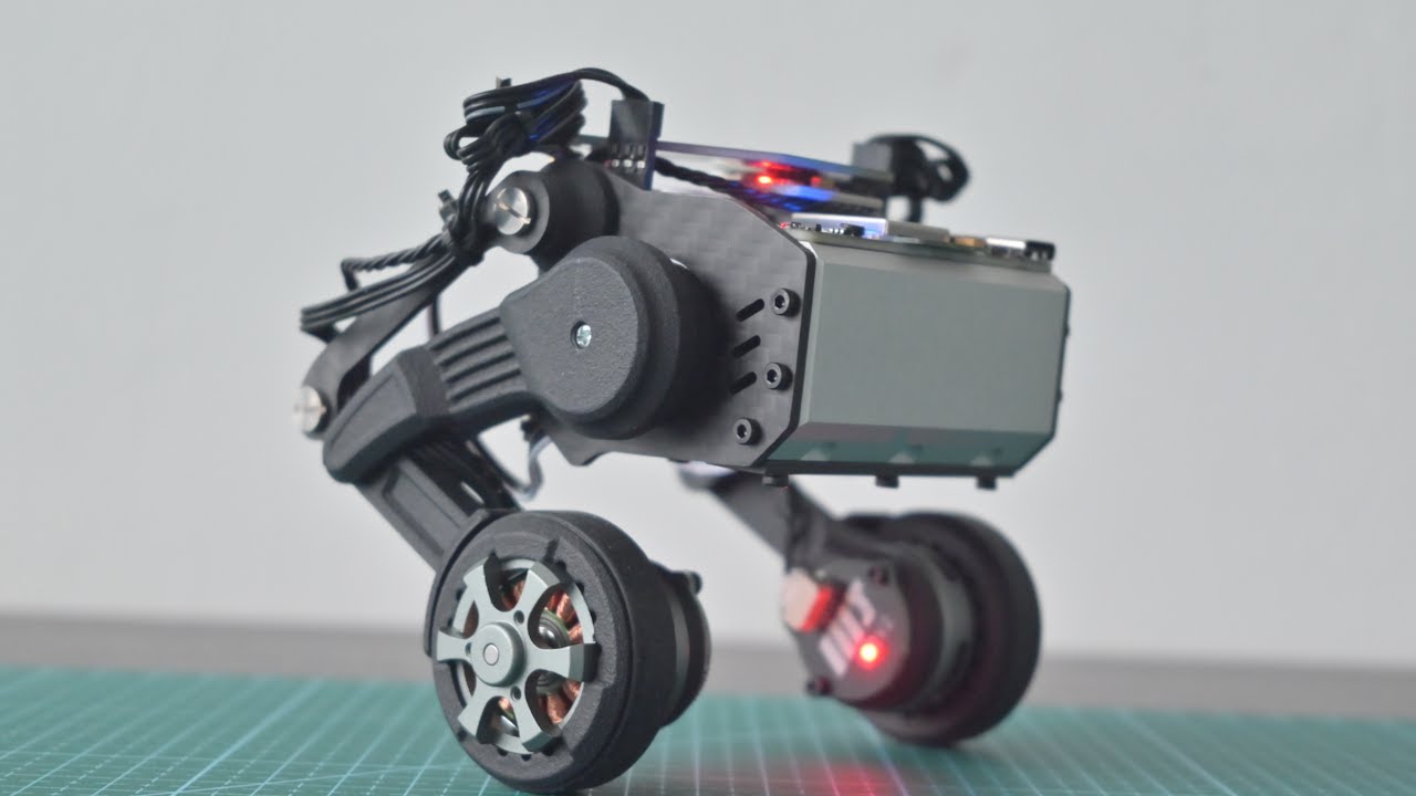 Building Your Own ESP32 Two Wheel-Legs Robot: Final Result - Demo