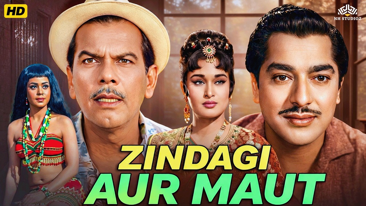 Zindagi Aur Maut (1965) Hindi Comedy Drama Full Movie | Pradeep Kumar, Faryal Manmohan, Nasreen