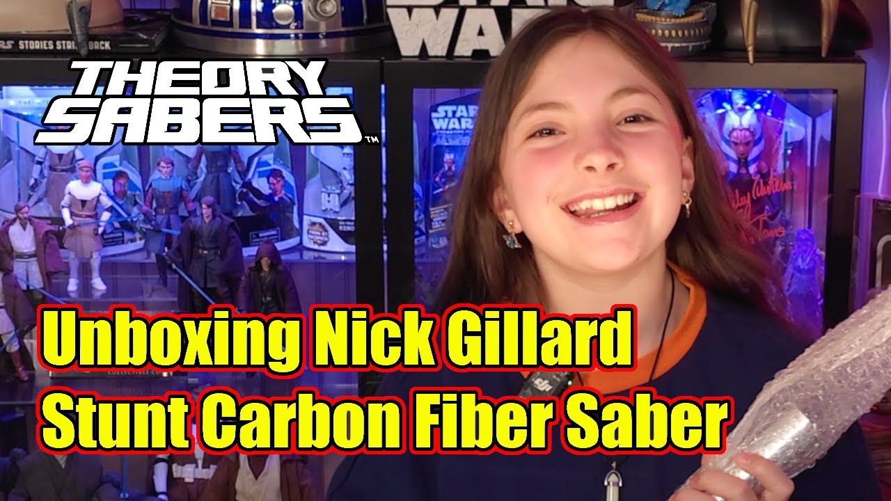 Nick Gillard Carbon Fiber Stunt Saber UNBOXING 🔥 | 1 of 500 | Star Wars Prequel Stunt Weapon