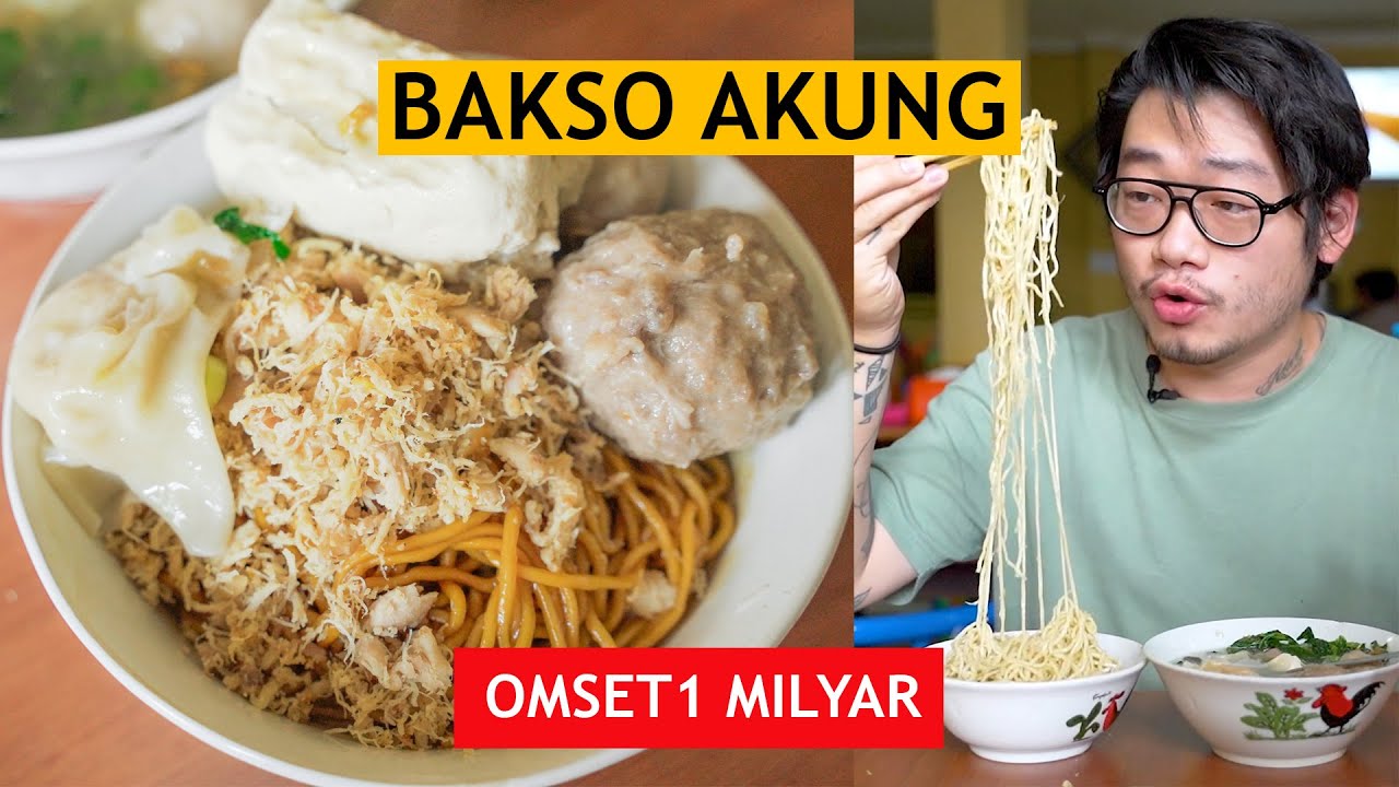 OMSET HAMPIR 1 MILYAR SEBULAN!!  GILAA NIH BAKMI BAKSO AKUNG BANDUNG