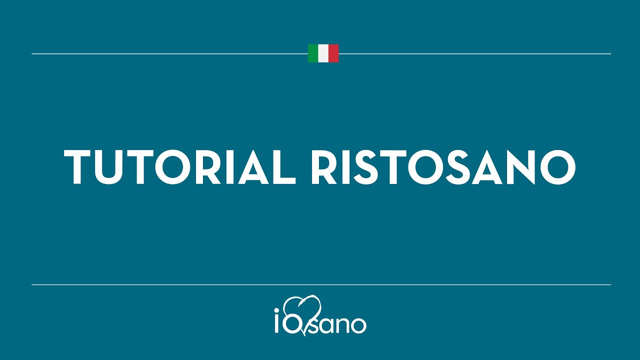 TUTORIAL RISTOSANO ITA