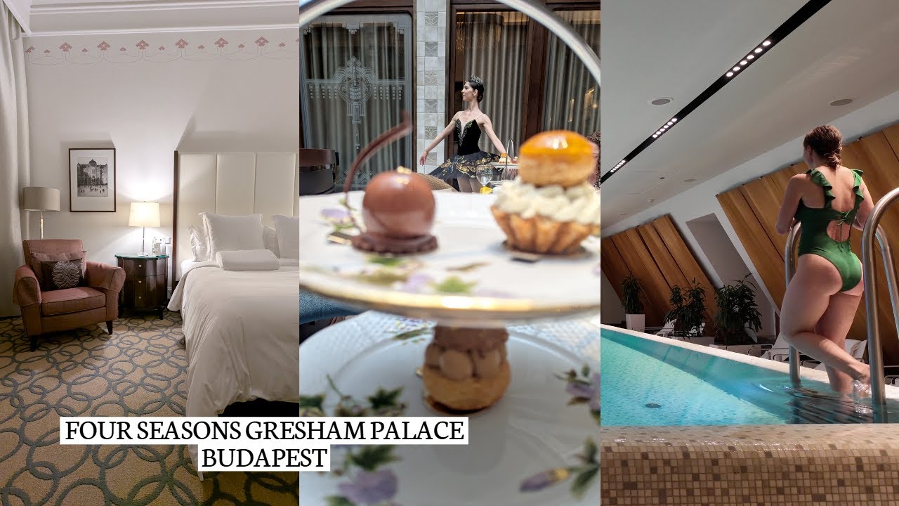 Four Seasons GRESHAM PALACE***** I Is the best luxury hotel in BUDAPEST?!✨I Afternoon tea & Spa day