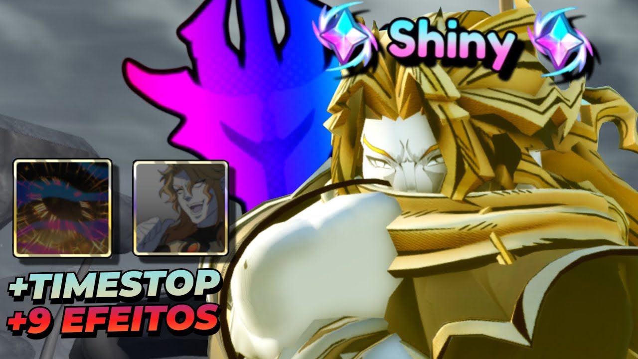 SIM! PEGUEI DIO OVERHEAVEN SHINY MONARCA NO INÍCIO DA UPDATE (Anime Vanguards 9.0)