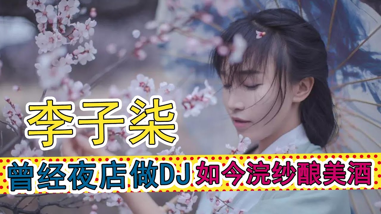 火遍全球的李子柒，曾经夜店做DJ，如今浣纱酿美酒，白岩松：这样的网红不是多了，而是太少了！