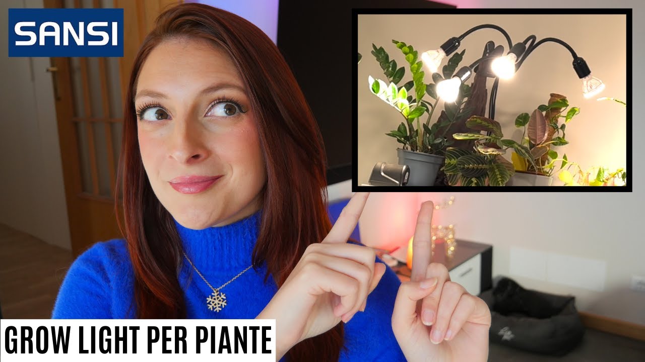 GROW LIGHT per le PIANTE, sono valide? SANSI (+codice sconto)