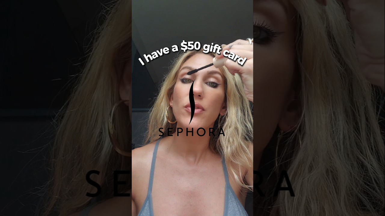 помогите мне потратить эту подарочную карту Sephora 💸