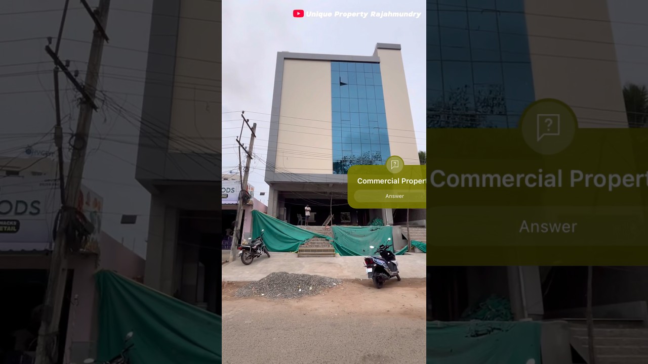G+3 Commercial Building for Sale in Rajahmundry #invest #property #viralvideo #shorts #trend