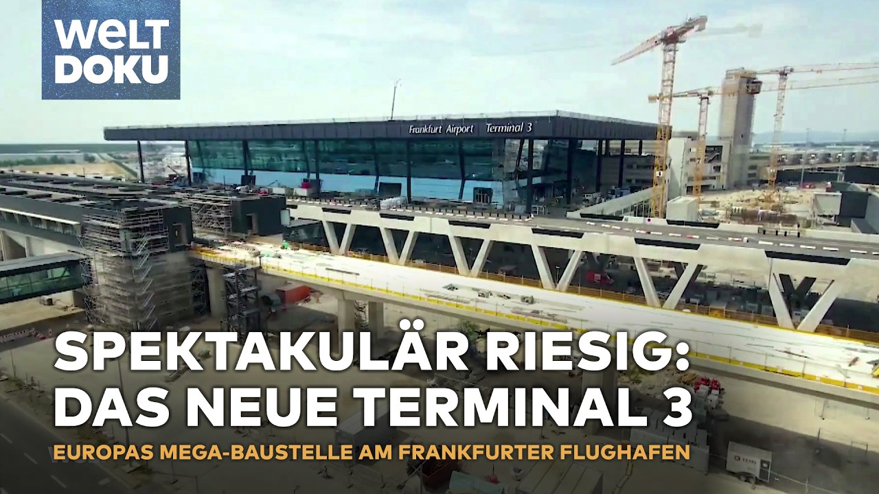 TERMINAL 3 FRANKFURT AIRPORT: Einblick in Europas größte Baustelle - Teil 2 | WELT HD Doku