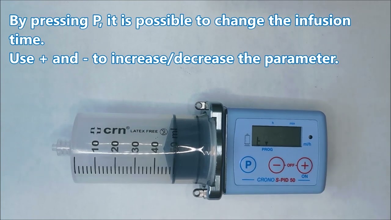 To start infusion in time mode t