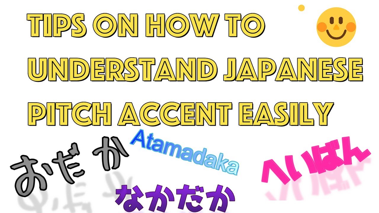 Japanese pitch accent tip