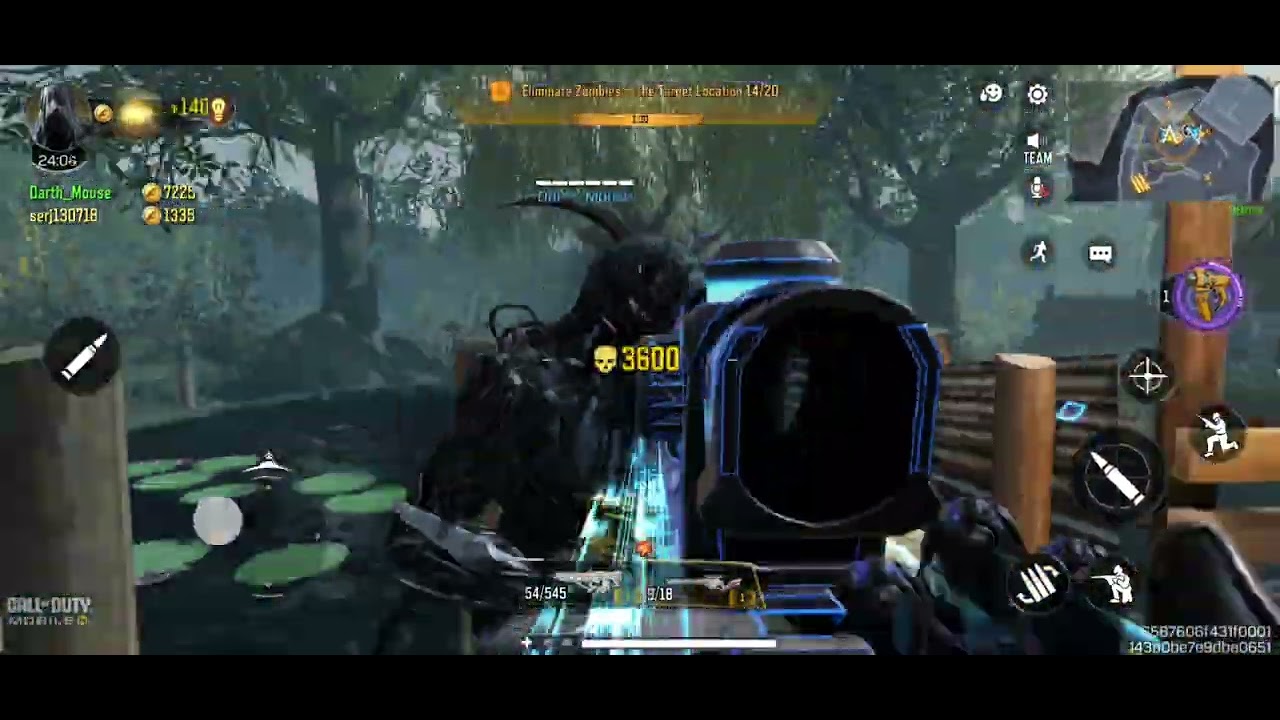 Funny Dark Shepherd met another Dark Shepherd in CODM Zombies 