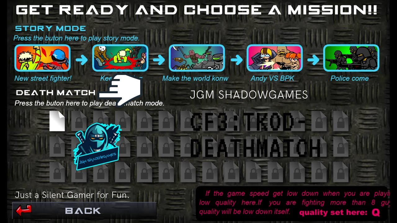 The King of Deathmatch - Crazy Flasher 3 Deathmatch Mode (Adobe Flash Game) Playthrough