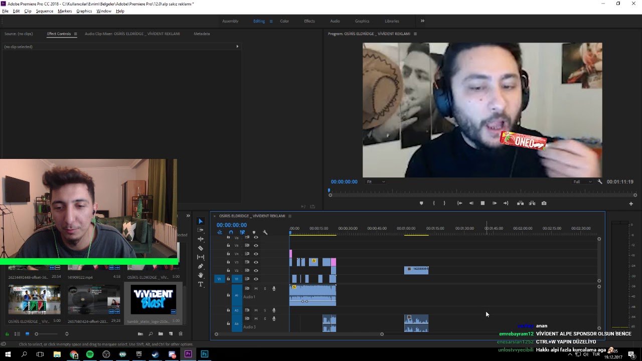 Shinka nın Alp'e yaptığı Vivident reklamı