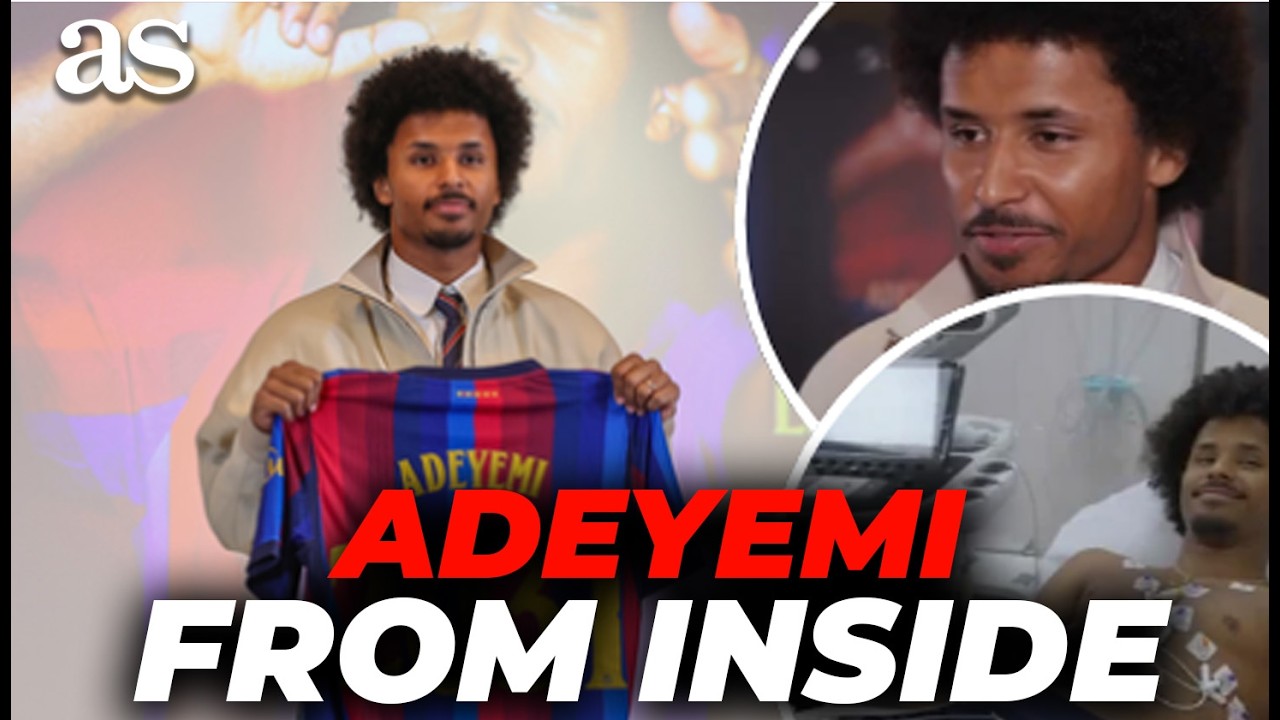 ADEYEMI ARRIVES at BAR&Ccedil;A: INSIDE his FIRST DAYS as a new BARCELONA STAR