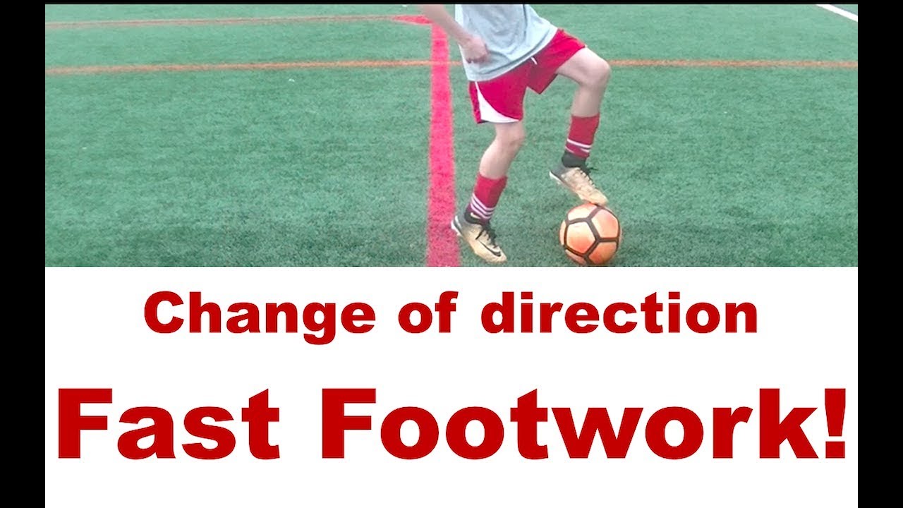 Fast Feet Soccer Skills: Change Directions Fast!