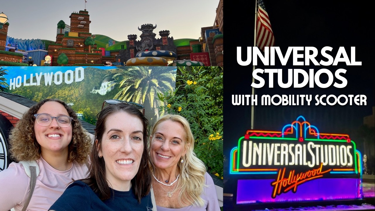 Посещение Universal Studios Hollywood на инвалидной коляске, обзоры проездных билетов и услуг пом...