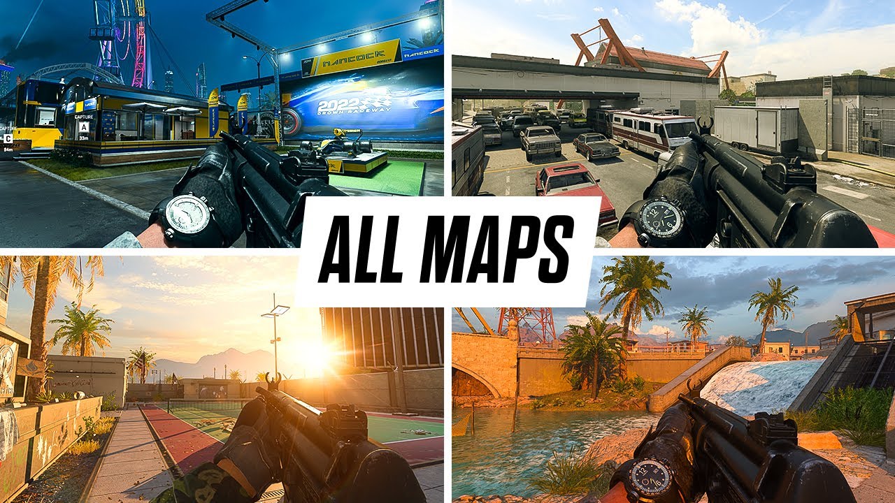Modern Warfare 2 - All 10 Maps Showcase in Multiplayer (Ultra Graphics)