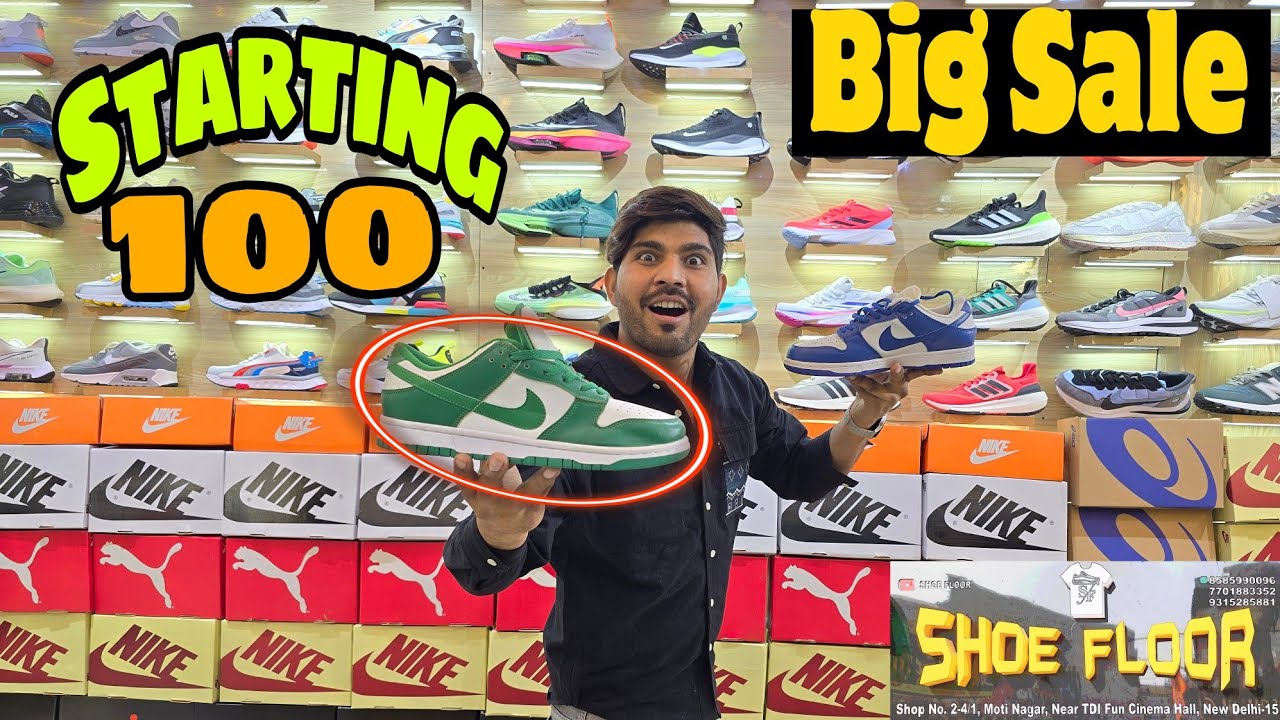 Premium Branded Shoes ( मात्र ₹99/- 😱 ) Big Sale Upto 90% Off 😳|| Live Giveaway  Winner 🏆 #shoefloor