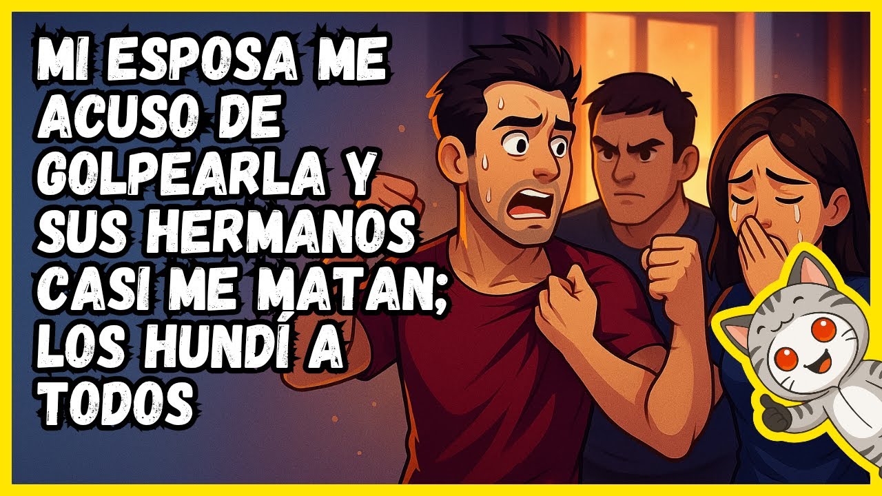 Historias de Reddit: Mi 𝗘𝗦𝗣𝗢𝗦𝗔 me 𝗔𝗖𝗨𝗦𝗢 de 𝗚𝗢𝗟𝗣𝗘𝗔𝗥𝗟𝗔 y sus 𝗛𝗘𝗥𝗠𝗔𝗡𝗢𝗦 casi me 𝗠𝗔𝗧𝗔𝗡; los hundí #𝟲𝟬