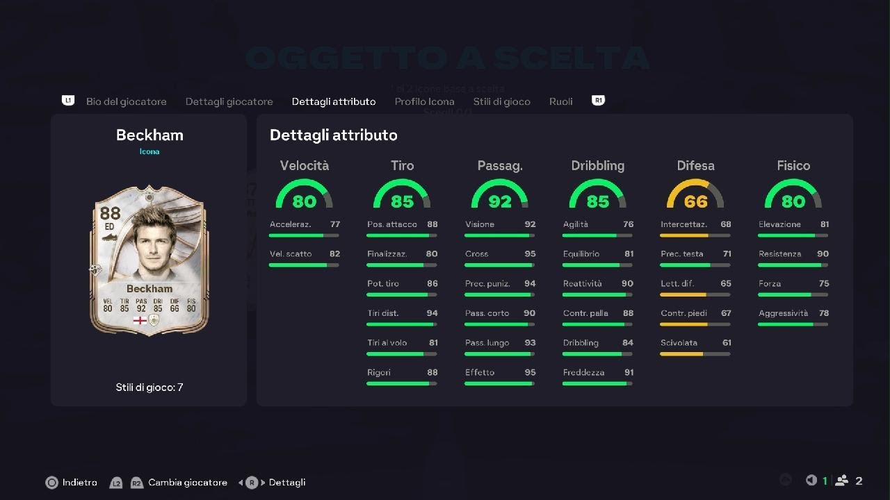 Fc26 David Beckham legend liv88 Package Ultimate Team